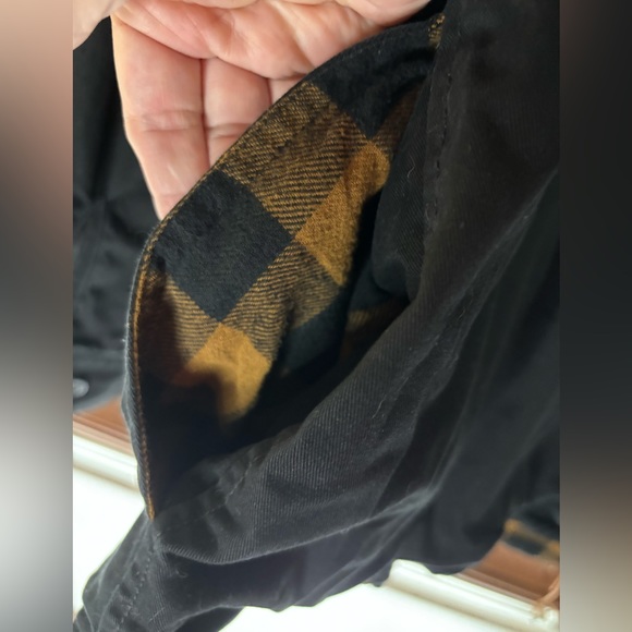 Men’s EDDIE BAUER BUTTON UP JACKET WITH FLANNEL INTERIOR - Picture 10 of 13